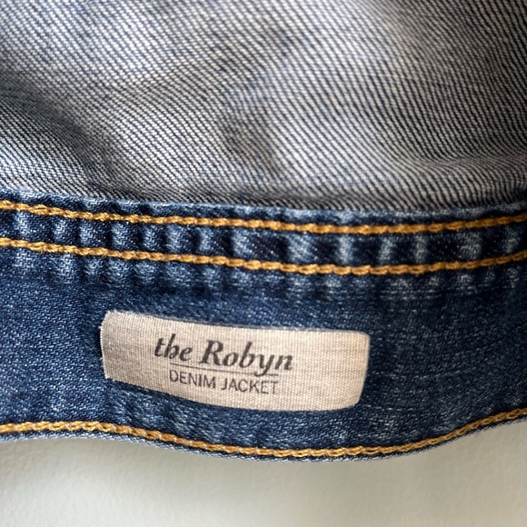 AG Adriano Goldschmied The Robyn Denim Jacket Size S - Picture 4 of 7